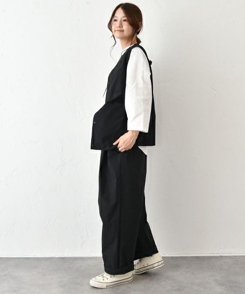 her.｜撥水ワイドイージーパンツ [[CE3PT250804]][C]