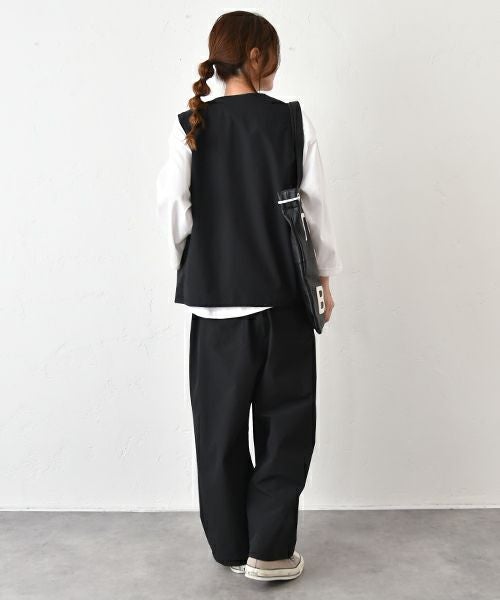 her.｜撥水ワイドイージーパンツ [[CE3PT250804]][C]