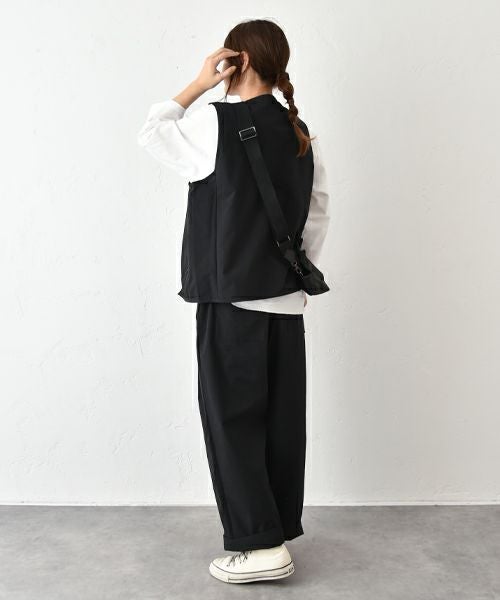 her.｜撥水クルーネックベスト [[CE3VE250803]][C]
