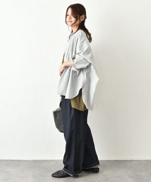 hagumu｜ストライプシャツ [[hag-172]][C]