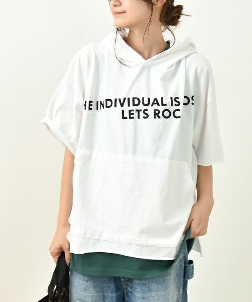 IN THE MARKET｜ロゴフーディープルオーバー [[C-2448]][C]