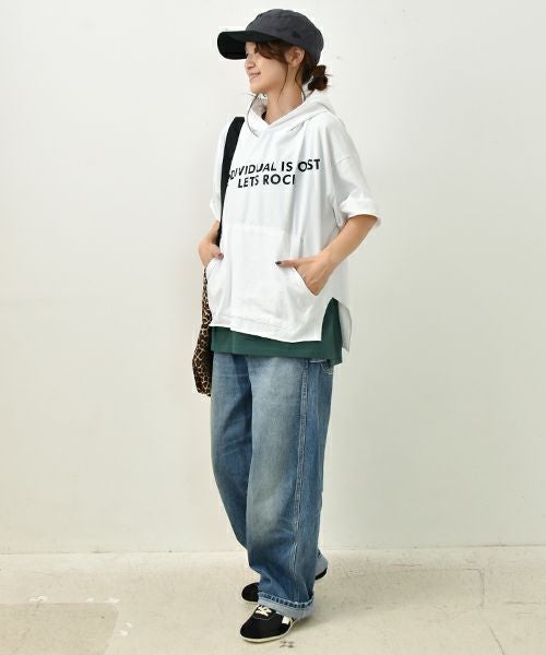 IN THE MARKET｜ロゴフーディープルオーバー [[C-2448]][C]