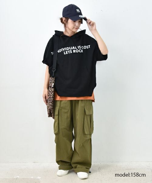 IN THE MARKET｜ロゴフーディープルオーバー [[C-2448]][C]