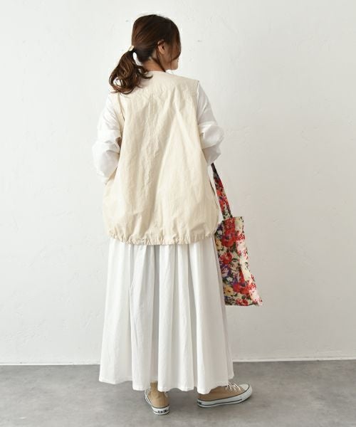 No18｜裾ドロストベスト [[CE1VE250802]][C]