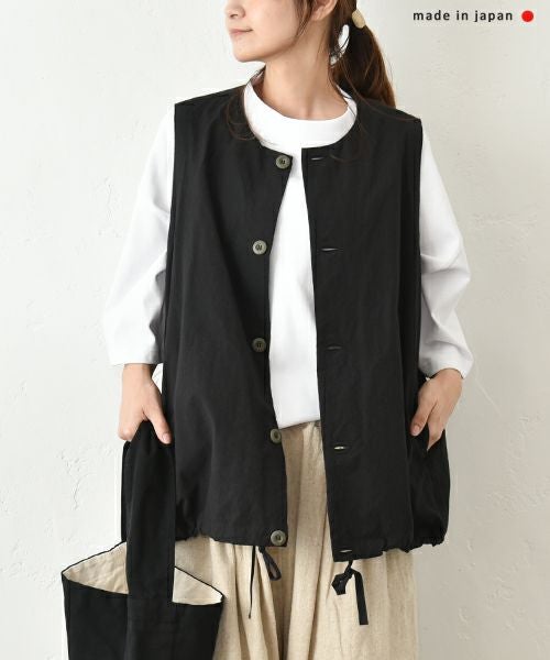 No18｜裾ドロストベスト [[CE1VE250802]][C]