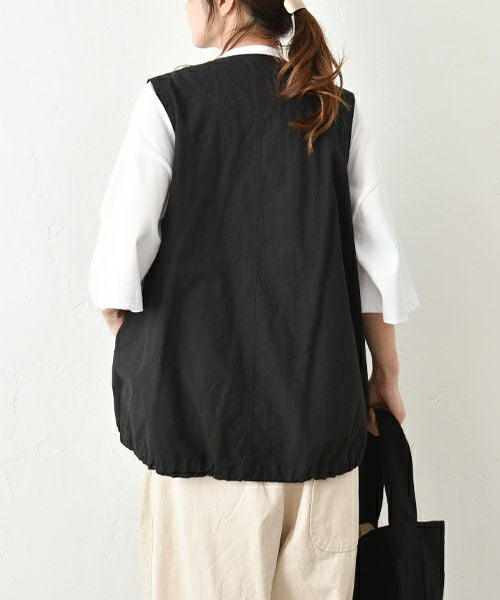 No18｜裾ドロストベスト [[CE1VE250802]][C]
