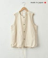  No18｜裾ドロストベスト [[CE1VE250802]][C]
