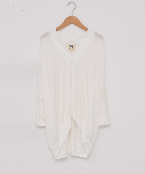 MARGAUX VINTAGE　マルゴーヴィンテージ 裾バルーンチュニック ホワイト