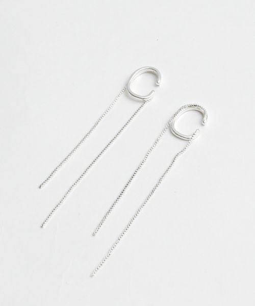 CHIGNON　ボックスチェーンイヤカフ