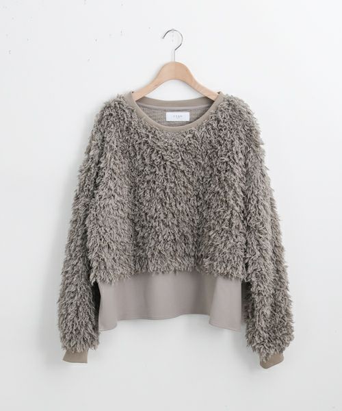 CYAN TOKYO｜ラメシャギーボアブラウス [[504372]][F] | ma28 ONLINE STORE