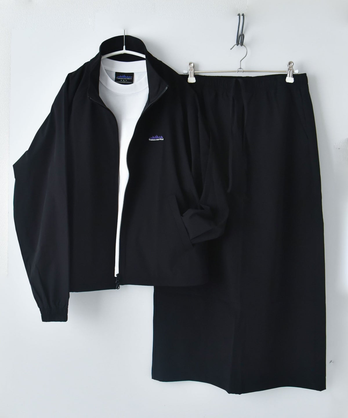 THOUSAND MILE｜ZIP BLOUSON&T-SHIRT&SKIRT SET UP [[TM252NP00022]][D]