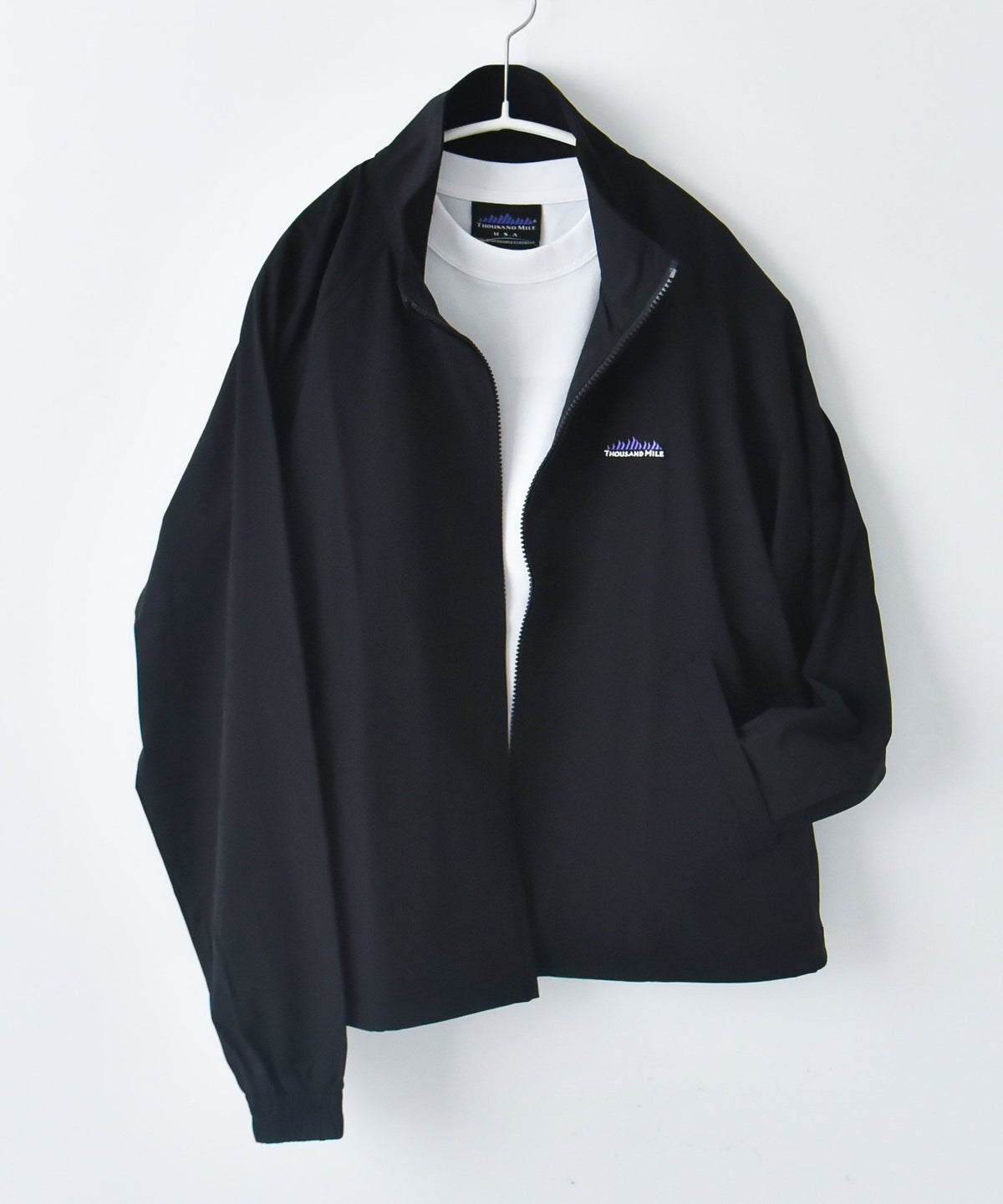 THOUSAND MILE｜ZIP BLOUSON&T-SHIRT&SKIRT SET UP [[TM252NP00022]][D]