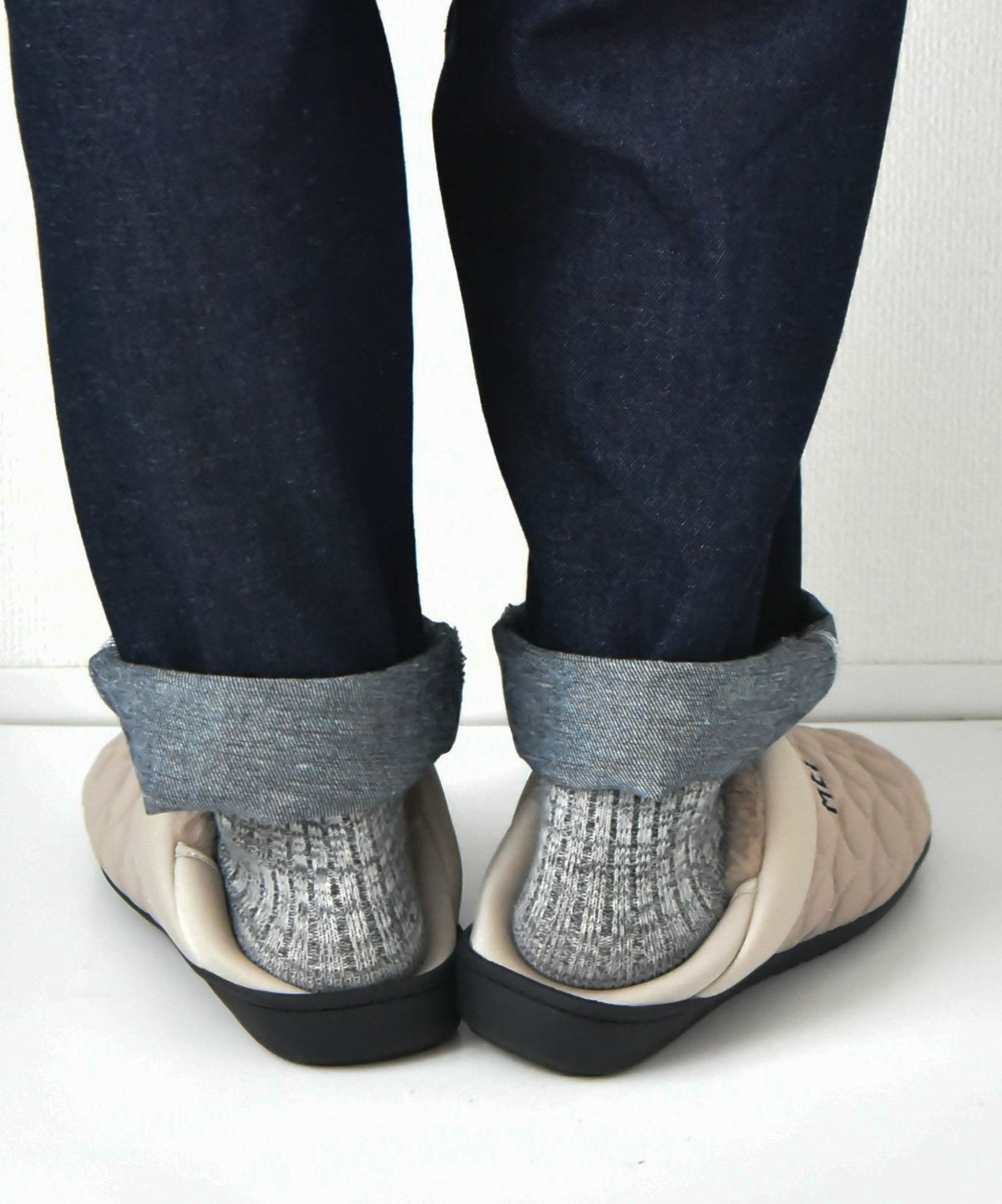 MEI｜キルティングモックシューズ(メンズ) [[MEI-SHM-253101]][D]