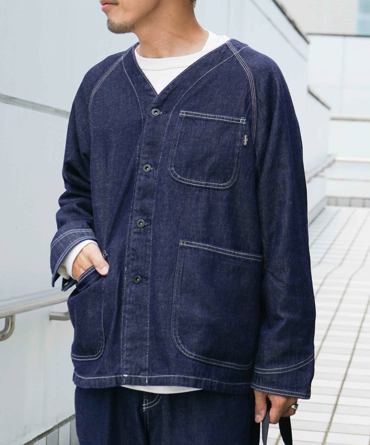 GOHEMP｜NO COLLAR COVER　ALL [[GHJ6175THO]][D]