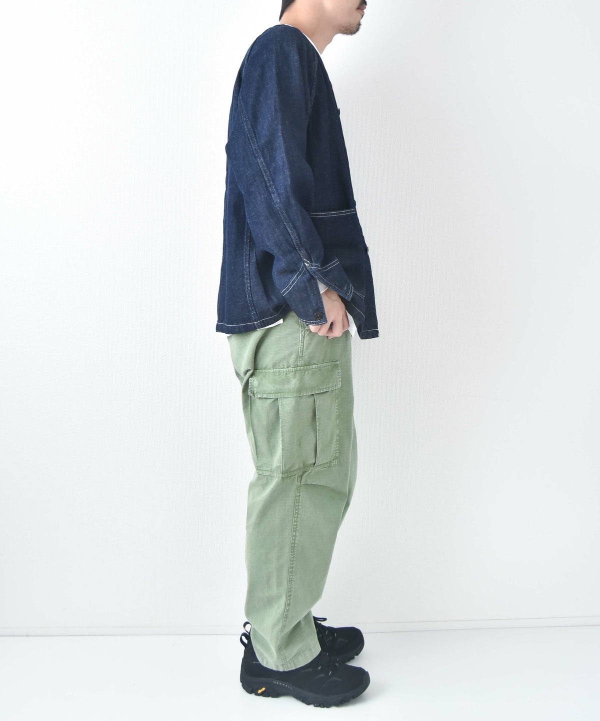 GOHEMP｜NO COLLAR COVER　ALL [[GHJ6175THO]][D]