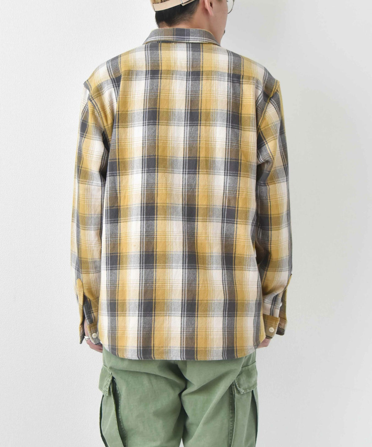 BIG MIKE｜ヘビーフランネルロングスリーブシャツ [[102535103]][D]