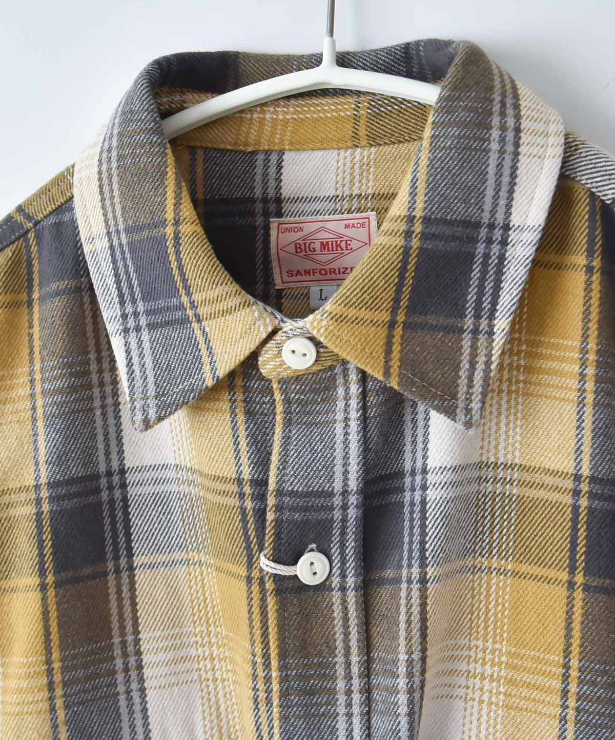 BIG MIKE｜ヘビーフランネルロングスリーブシャツ [[102535103]][D]