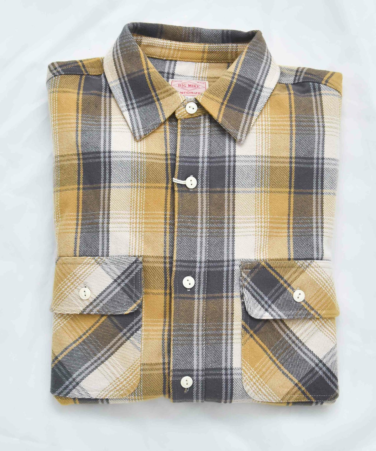 BIG MIKE｜ヘビーフランネルロングスリーブシャツ [[102535103]][D]
