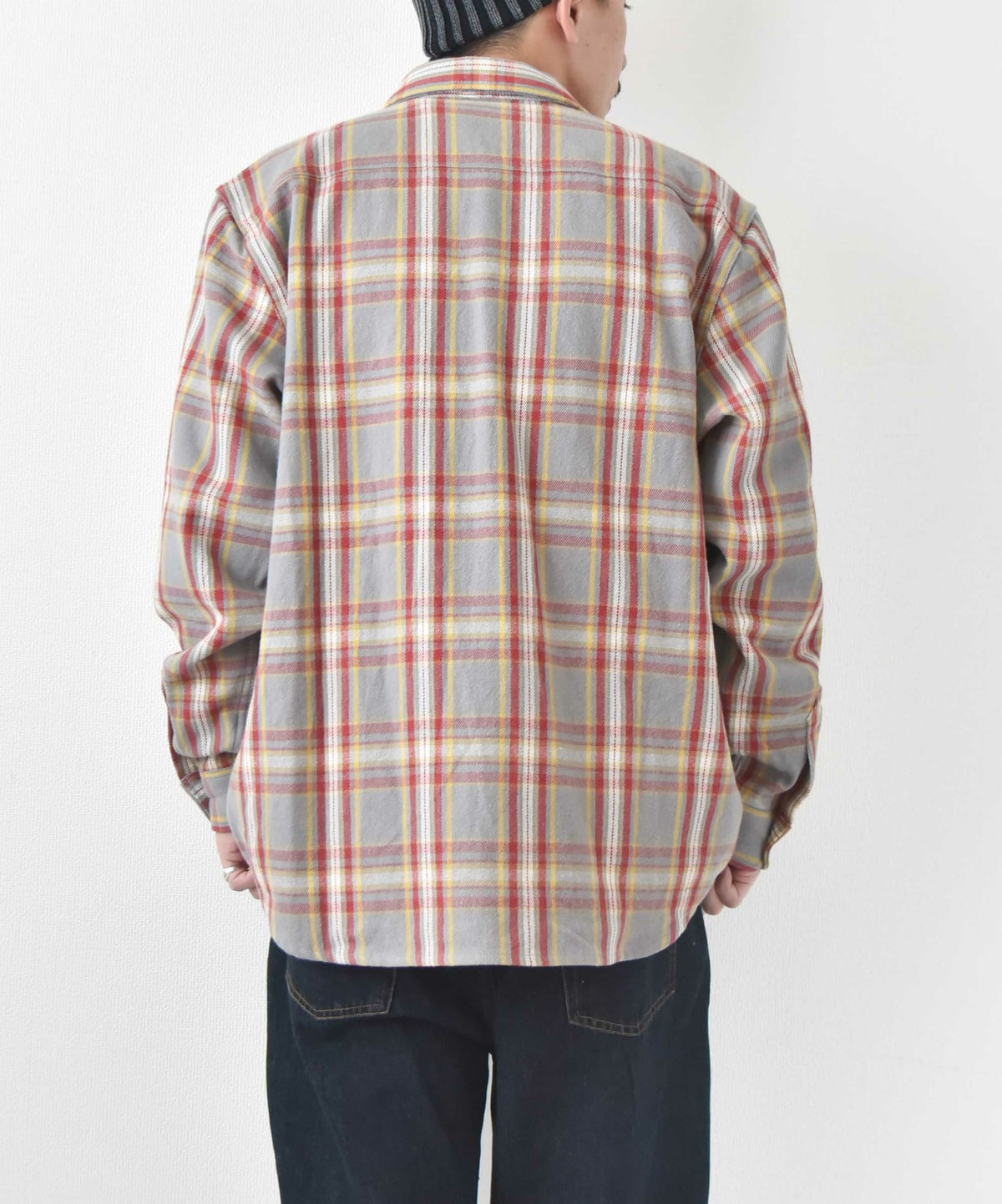 BIG MIKE｜ヘビーフランネルロングスリーブシャツ [[102535107]][D]