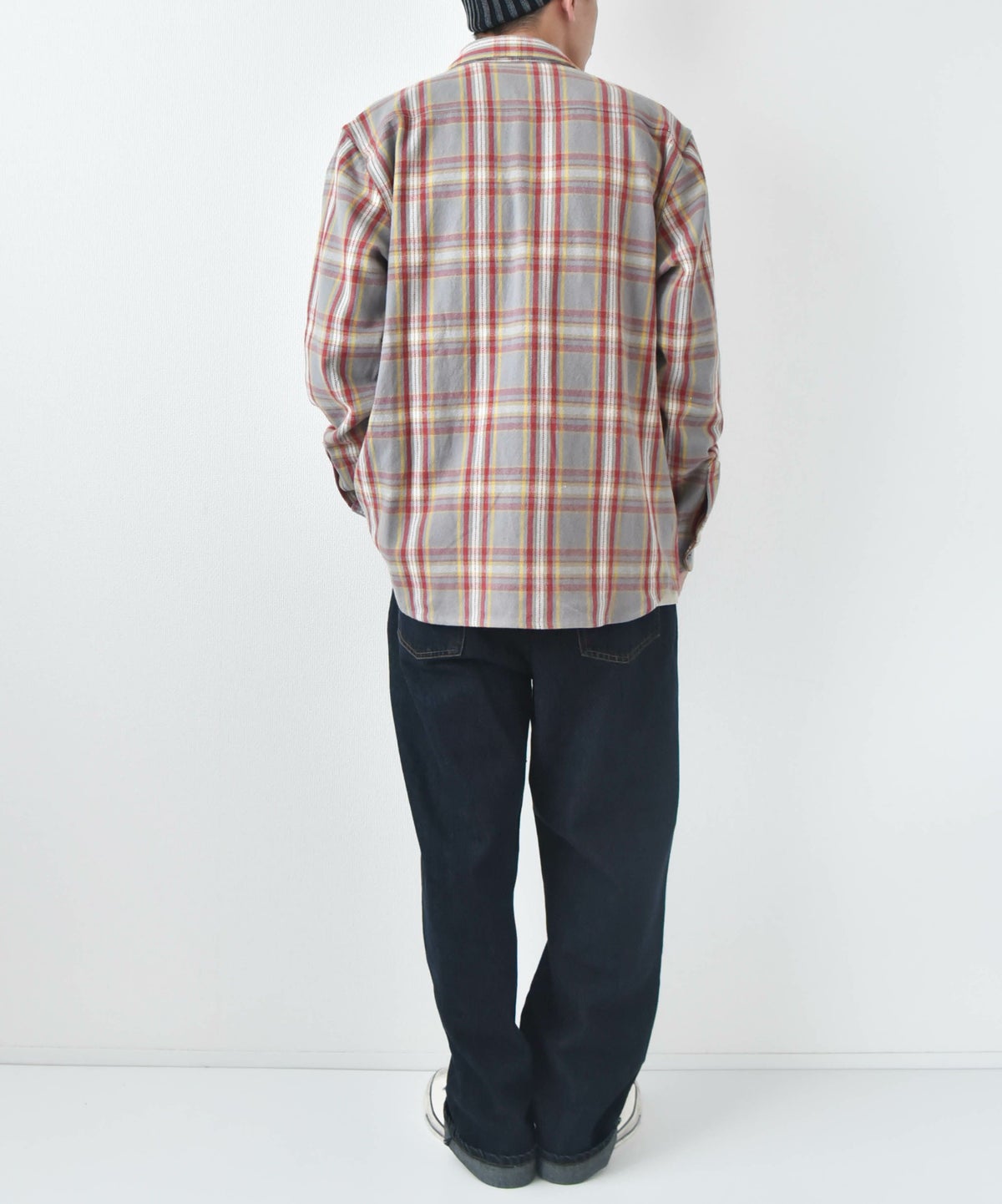 BIG MIKE｜ヘビーフランネルロングスリーブシャツ [[102535107]][D]