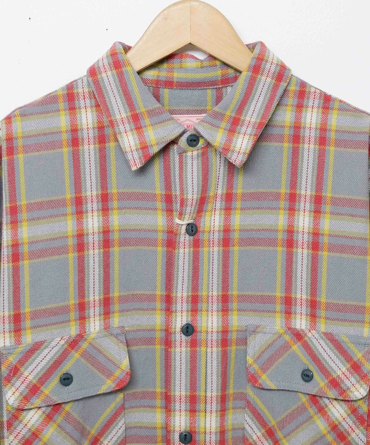 BIG MIKE｜ヘビーフランネルロングスリーブシャツ [[102535107]][D]