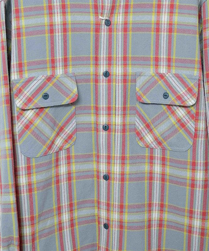 BIG MIKE｜ヘビーフランネルロングスリーブシャツ [[102535107]][D]