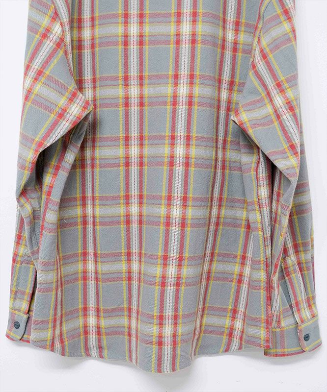 BIG MIKE｜ヘビーフランネルロングスリーブシャツ [[102535107]][D]