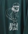 BIG MIKE｜USAスケート　オジサン　ロングスリーブTシャツ [[102538373]][D]