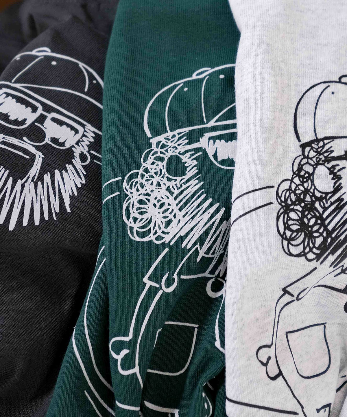 BIG MIKE｜USAスケート　オジサン　ロングスリーブTシャツ [[102538373]][D]