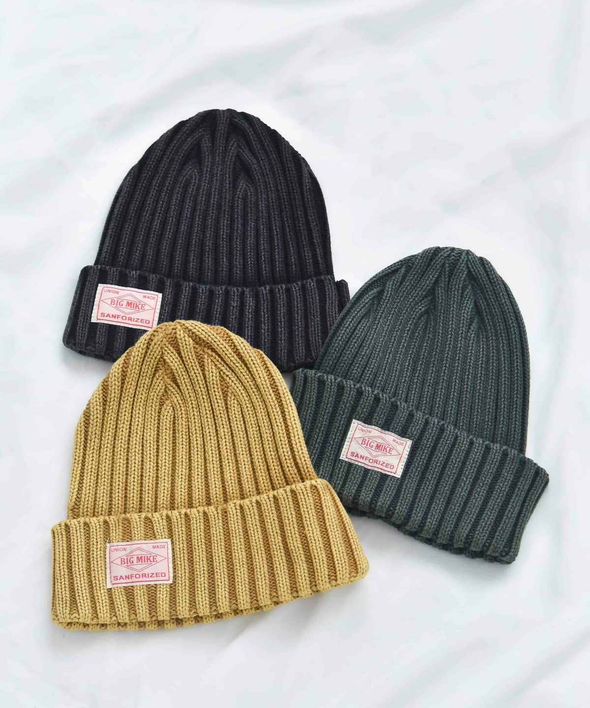 BIG MIKE｜ピグメントニットワッチ [[102014000]][D]