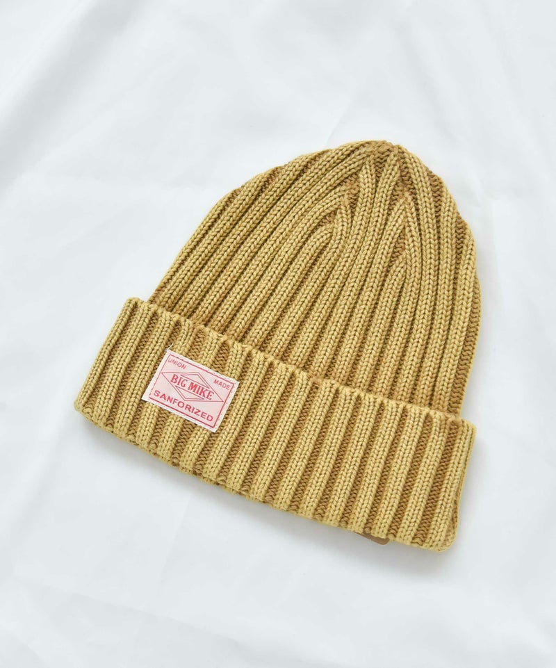 BIG MIKE｜ピグメントニットワッチ [[102014000]][D]