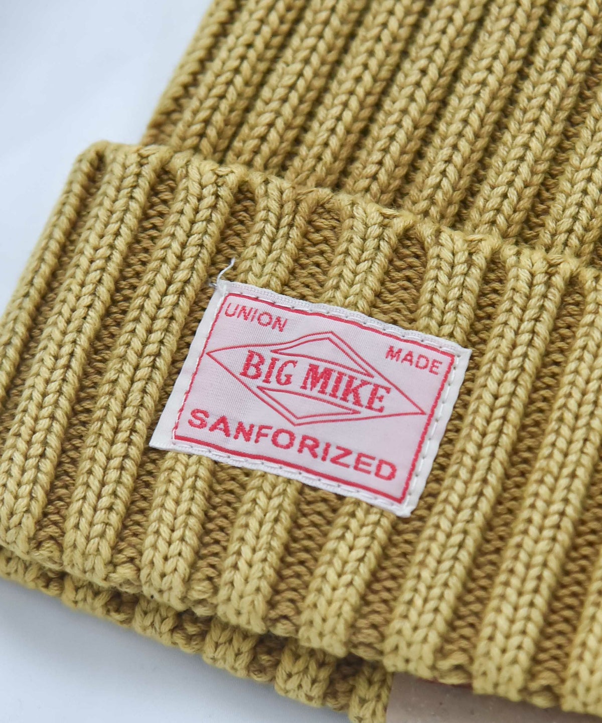 BIG MIKE｜ピグメントニットワッチ [[102014000]][D]