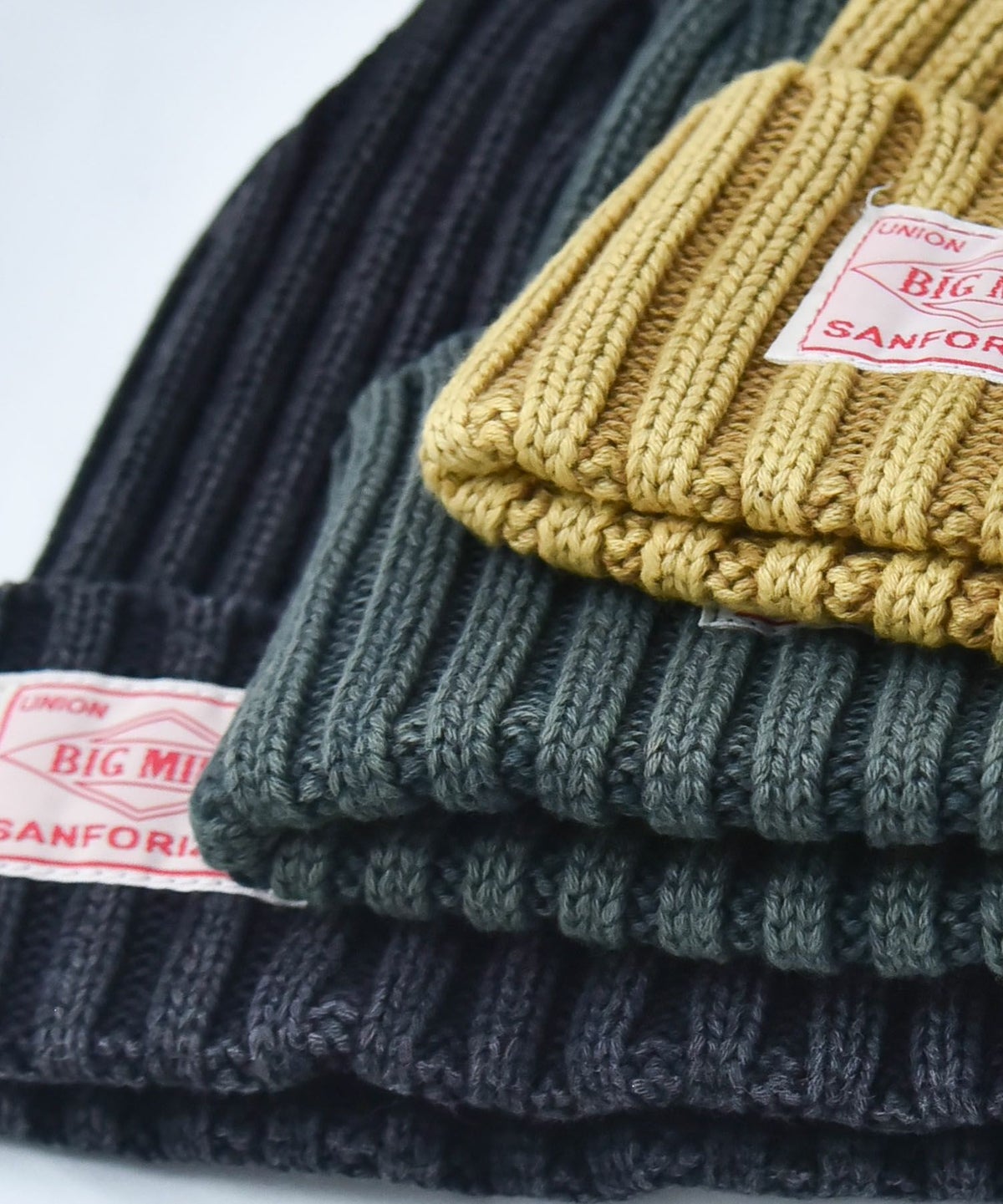 BIG MIKE｜ピグメントニットワッチ [[102014000]][D]