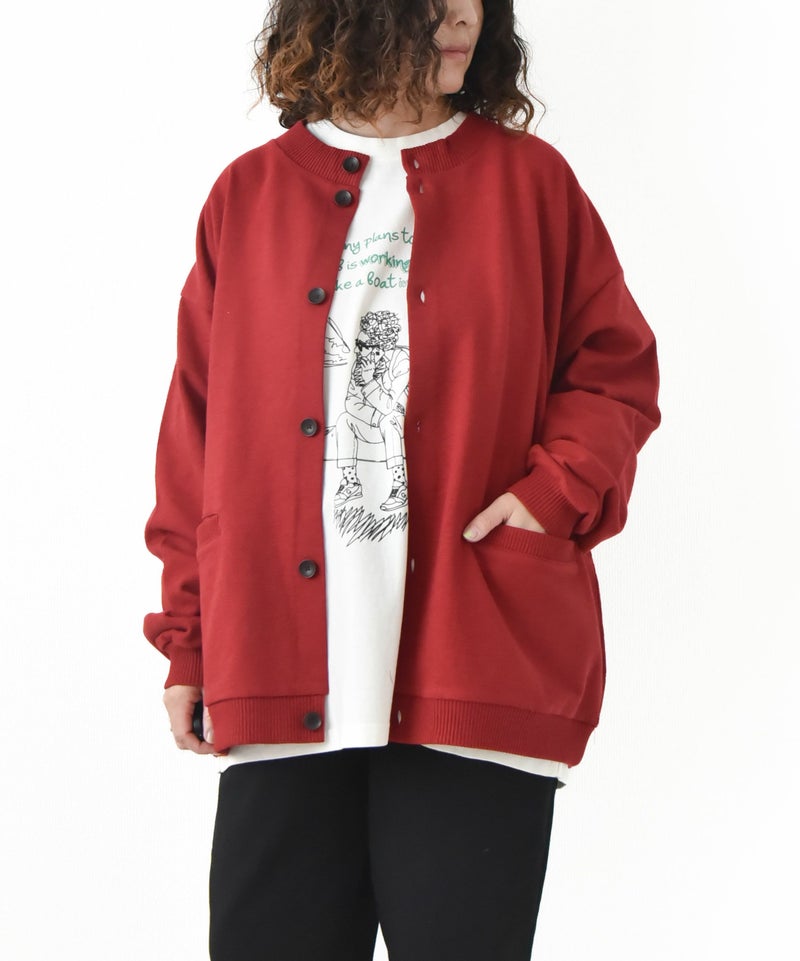 ジムマスター｜ブロックインレーボタンカーデ [[G433748-25AW]][D]