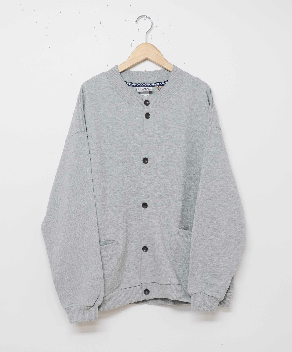 ジムマスター｜ブロックインレーボタンカーデ [[G433748-25AW]][D]