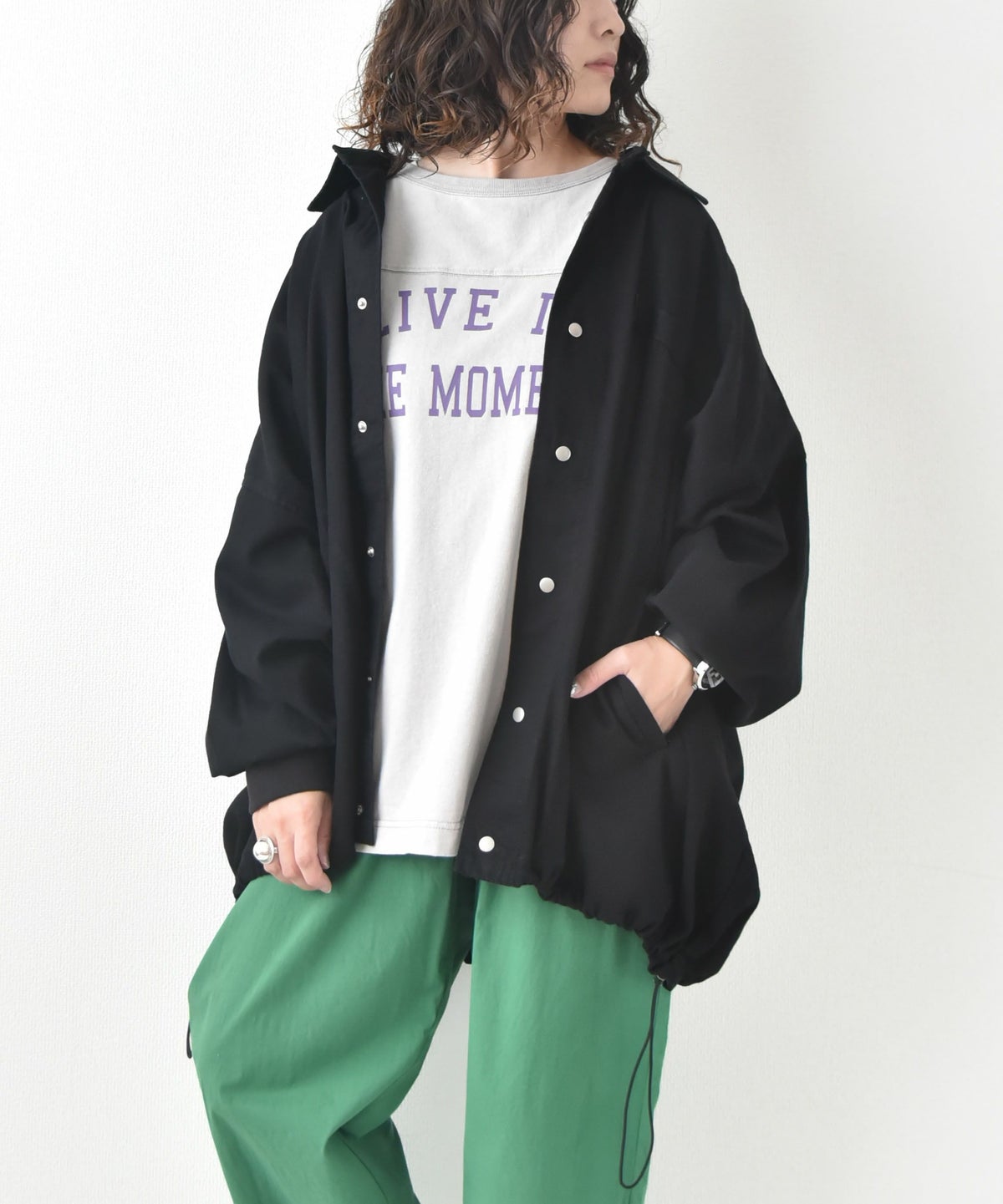 day standard｜ワイドドルマンブルゾン [[10-01-56442]][D]