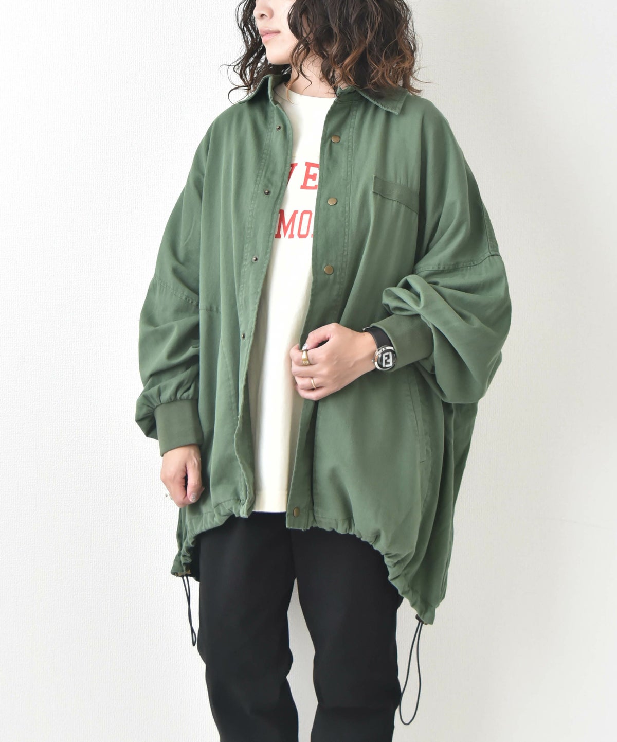 day standard｜ワイドドルマンブルゾン [[10-01-56442]][D]