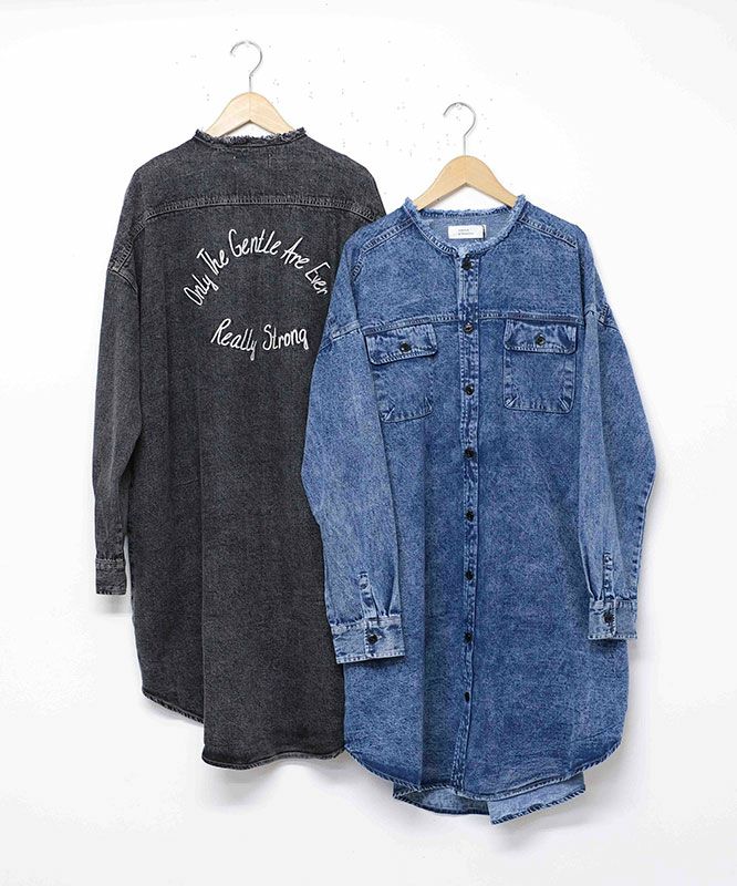  KAKELA&TRANQUIL｜Back 刺繍ロゴワンピース [[12505-257-20]][D]