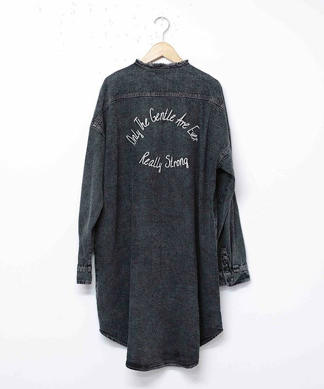  KAKELA&TRANQUIL｜Back 刺繍ロゴワンピース [[12505-257-20]][D]