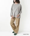 KAKELA&TRANQUIL｜ワイドポケットポケット付きクルー [[12505-254-10]][D]