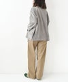 KAKELA&TRANQUIL｜ワイドポケットポケット付きクルー [[12505-254-10]][D]
