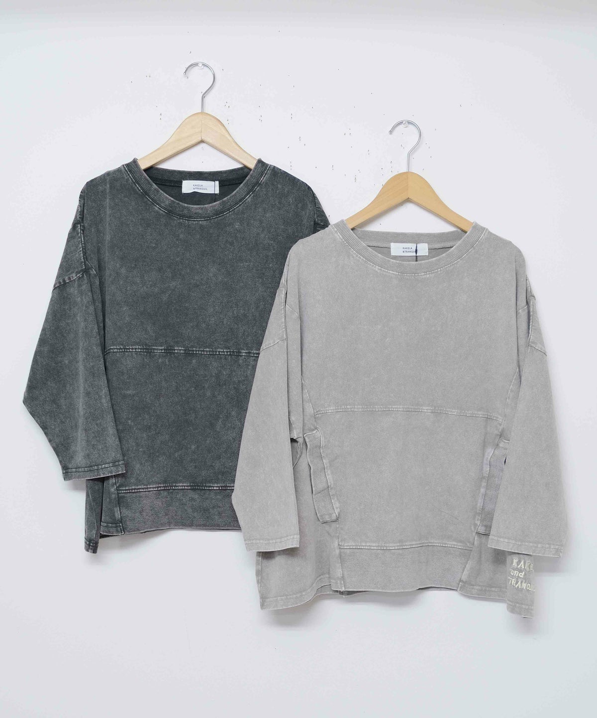 KAKELA&TRANQUIL｜ワイドポケットポケット付きクルー [[12505-254-10]]