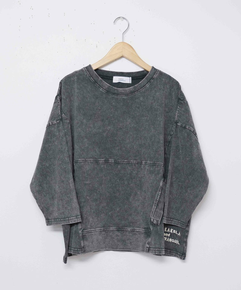 KAKELA&TRANQUIL｜ワイドポケットポケット付きクルー [[12505-254-10]]