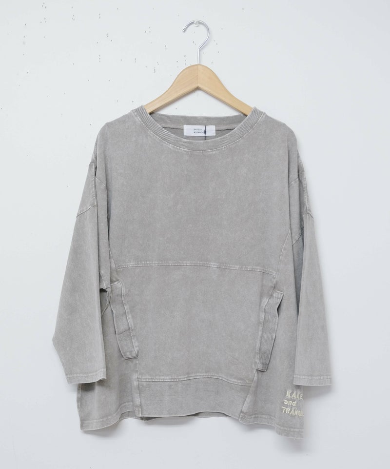 KAKELA&TRANQUIL｜ワイドポケットポケット付きクルー [[12505-254-10]]
