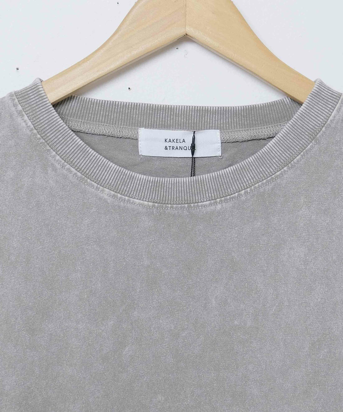 KAKELA&TRANQUIL｜ワイドポケットポケット付きクルー [[12505-254-10]]