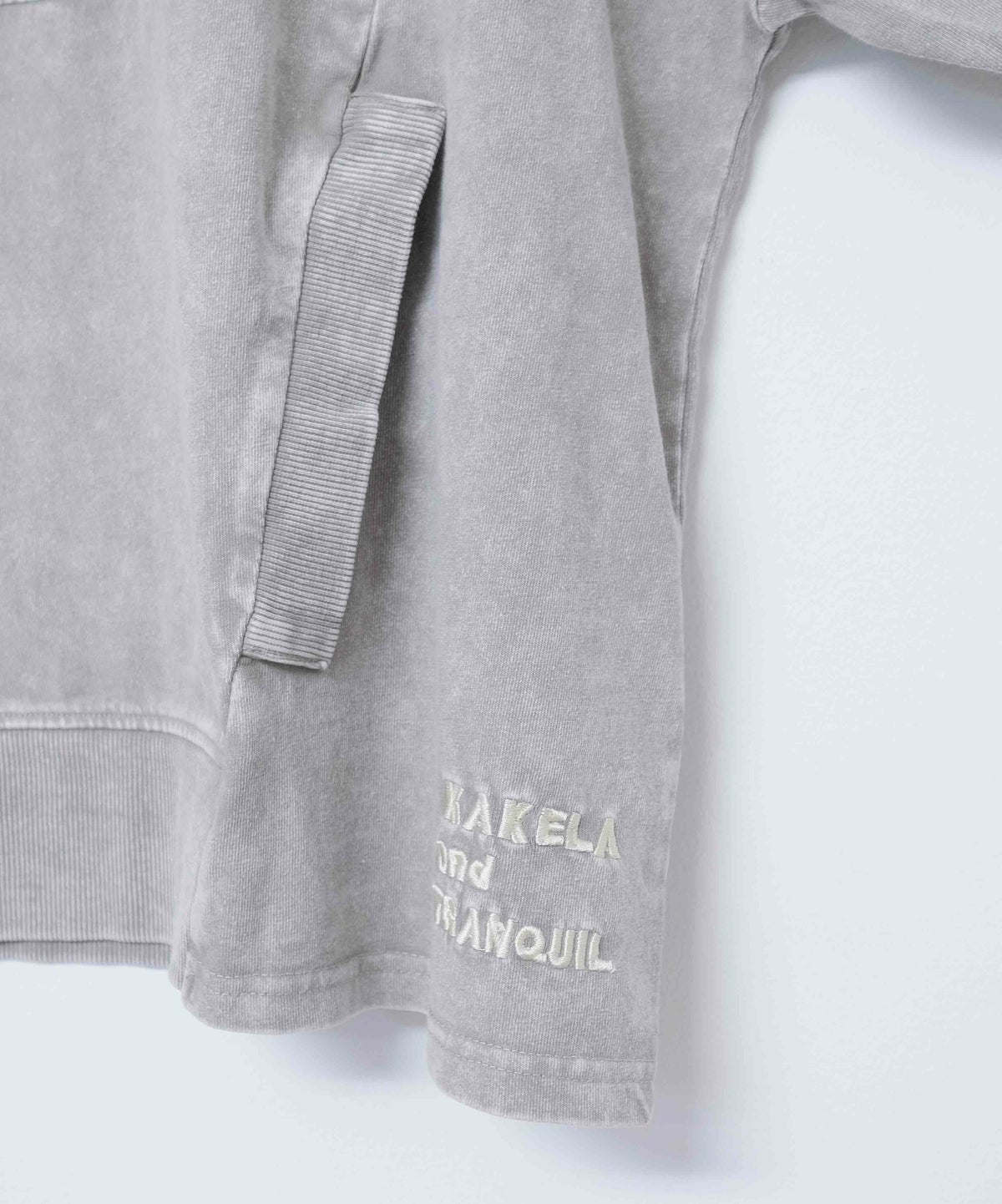 KAKELA&TRANQUIL｜ワイドポケットポケット付きクルー [[12505-254-10]]