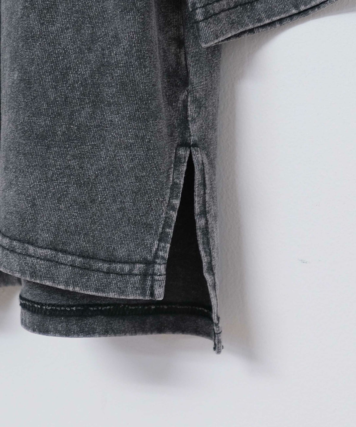 KAKELA&TRANQUIL｜刺繍ロゴクルー7分袖 [[12505-253-10]][D]