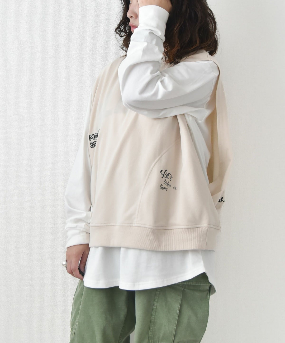  day standard｜ランダムロゴクルーベスト [[A53019-28]][D]