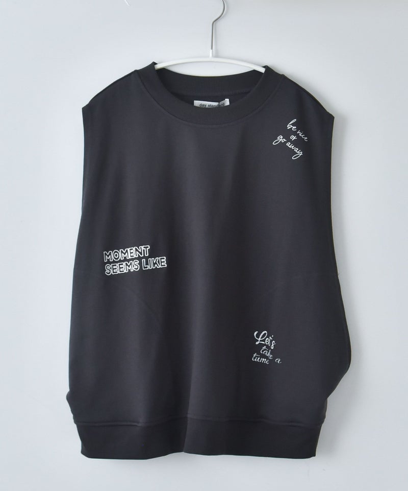 day standard｜ランダムロゴクルーベスト [[A53019-28]][D]