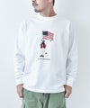 FUN｜Stars and Stripes オジサン L/S TEE [[F-25050512]][D]